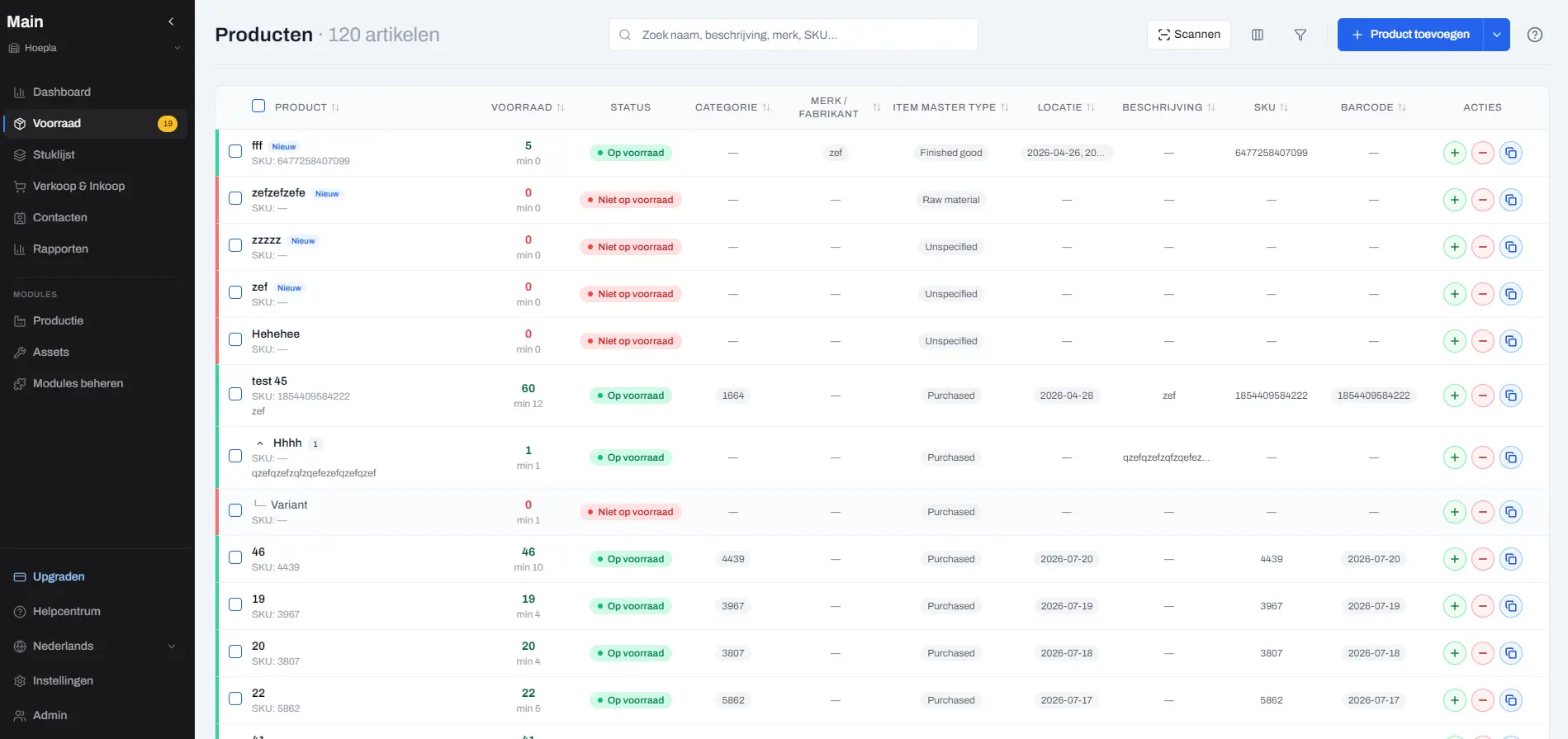StockFlow real-time inventory dashboard